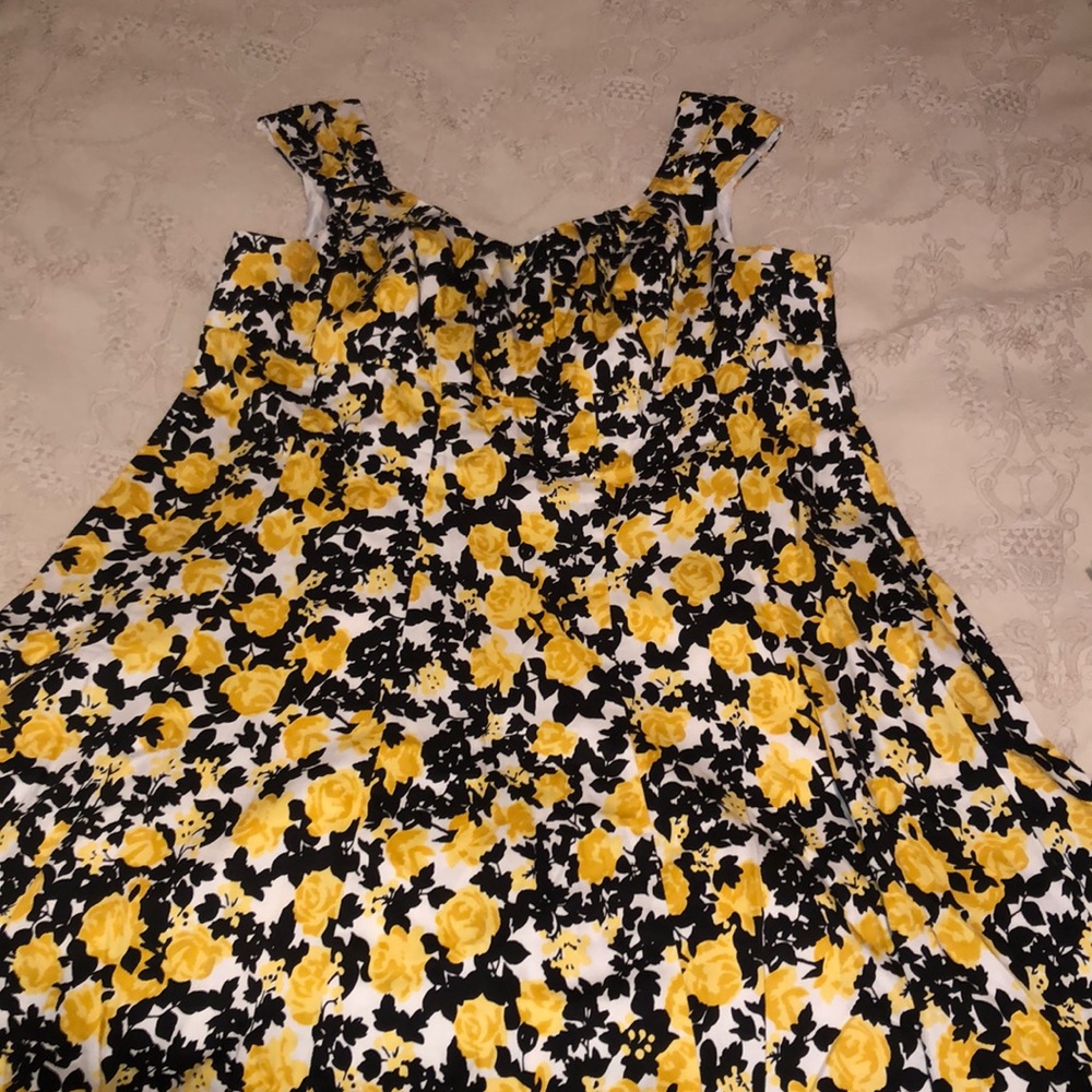 Beautiful fit and flare floral dress